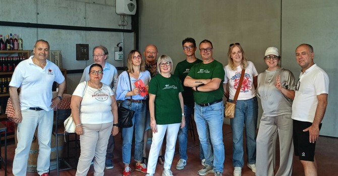 Operatori dell’incoming in Monferrato per scoprire il progetto “Il Cantiere in Cantina” Operatori dell’incoming in Monferrato per scoprire il progetto “Il Cantiere in Cantina”