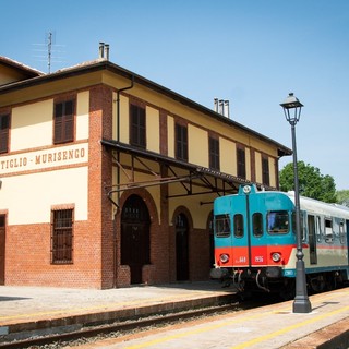 La stazione ferroviaria di Montiglio-Murisengo (immagine d'archivio)