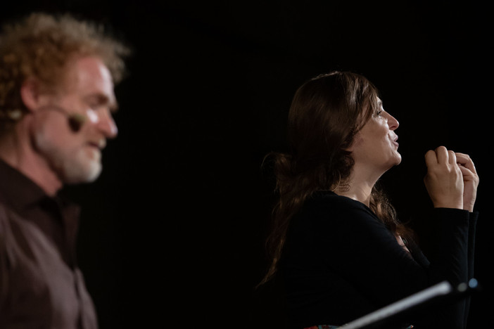 Un'immagine di scena (foto di Maurizio Bergianti