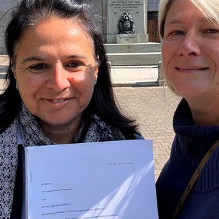 In foto Emanuela Tornato e Diana Bertolino