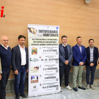 Immagine dalla presentazione ufficiale delle Fiere Nazionali del tartufo bianco astigiane (Ph: MerfePhoto)