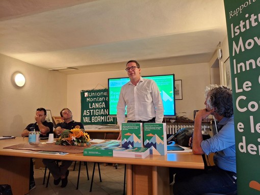 Il presidente Bussone nel corso del suo intervento