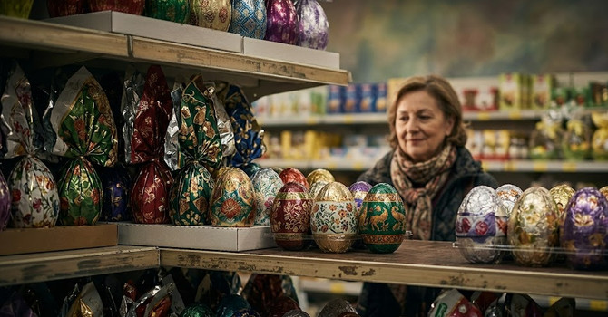 Uova di Pasqua sempre più care (immagine generica)