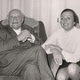 Un'immagine di Ungaretti con la sua giovane Musa Bruna Bianco
