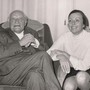 Un'immagine di Ungaretti con la sua giovane Musa Bruna Bianco