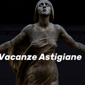 Una delle sculture che arricchiscono il cimitero di Asti, fotografata da Sergio Perissinotto