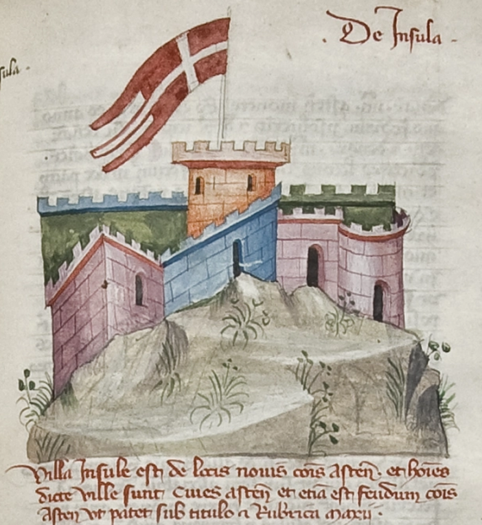 Una delle miniature del Codex Astensis in via di digitalizzazione