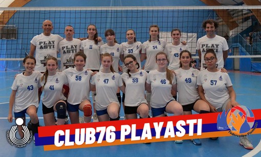 Il team U13 del Club76 PlayAsti Brumar