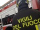 Prendono fuoco una decina di trattori all'esterno della ditta Sconfienza di Mombercelli: sul posto vigili del fuoco e carabinieri