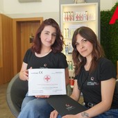 Valentina D'Ambrogio (a destra nell'immagine) e Beatrice Saracco