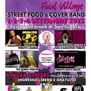 Villanova d'Asti si prepara a quattro serate all'insegna del divertimento