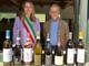 Anna Macchia e Vincenzo Gerbi con i vini vincitori