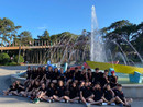 Foto di gruppo per gli atleti della società alle finali nazionali del 2024
