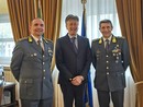 Il prefetto Ventrice con alla sua destra il generale Avitabile e alla sua sinistra il colonnello Garaglio Il prefetto Ventrice con alla sua destra il generale Avitabile e alla sua sinistra il colonnello Garaglio