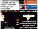 Asti piace anche a Vasco Rossi che la cita nelle sue "stories"