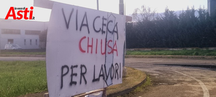 Prorogata fino all'11 aprile la chiusura di via Ceca per i lavori di ampliamento