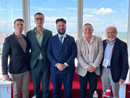 In foto, da sinistra, Fabio Condemi, Andrea Giroldo, Federico Riboldi, Marco Boido e Giuseppe Perotti.