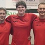 La formazione di B1: Alessandro Soraci, Andrea Garello, Mattia Garello