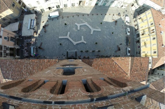 Vista di Nizza Monferrato dal Campanon Vista di Nizza Monferrato dal Campanon