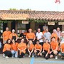 Foto di gruppo alle Sagre per i volontari della pro loco