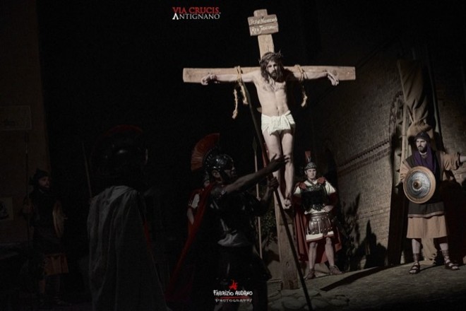 Alcune immagini della via Crucis di Antignano (PH Avidano) Alcune immagini della via Crucis di Antignano (PH Avidano)