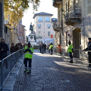 Anche i volontari protezione civile di Asti ai funerali di Papa Francesco