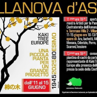 Villanova d’Asti, un evento che unisce l’arte e il ricordo del disastro atomico che ha colpito Nagasaki, ma non solo
