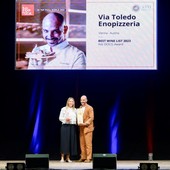 Un momento della premiazione