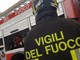 Pomeriggio di paura a Calliano per un vasto incendio che ha coinvolto quattro abitazioni Pomeriggio di paura a Calliano per un vasto incendio che ha coinvolto quattro abitazioni