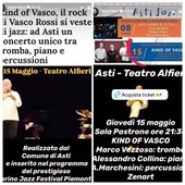 Asti piace anche a Vasco Rossi che la cita nelle sue &quot;stories&quot;