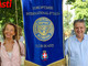 Viviana Gonella con l'assessore al Palio Riccardo Origlia