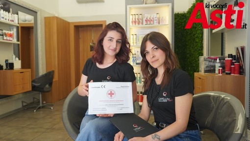 Valentina D'Ambrogio (a destra nell'immagine) e Beatrice Saracco
