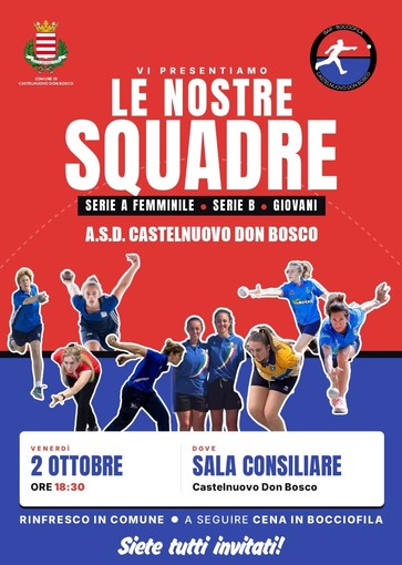 Dalla serie A femminile agli under 12: Castelnuovo Don Bosco torna protagonista nel mondo delle bocce Dalla serie A femminile agli under 12: Castelnuovo Don Bosco torna protagonista nel mondo delle bocce