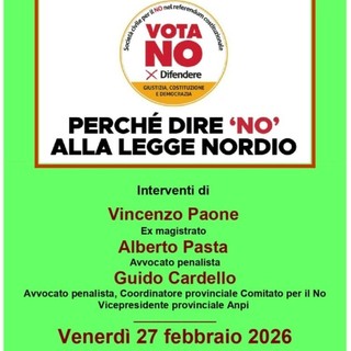 Venerdì a Rocchetta Tanaro un dibattito sui rischi della riforma Nordio Venerdì a Rocchetta Tanaro un dibattito sui rischi della riforma Nordio