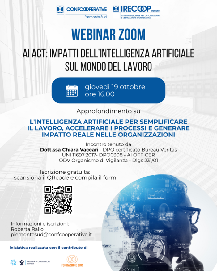 Come cambia il lavoro con l'IA, l'approfondimento per le imprese cooperative