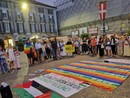 Un precedente sit in sulla situazione a Gaza Un precedente sit in sulla situazione a Gaza