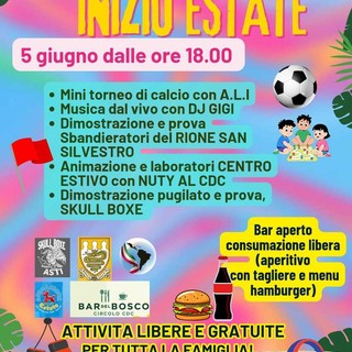 Il rione San Silvestro inaugura la stagione estiva