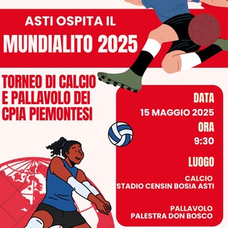 Asti ospita il &quot;Mundialito&quot; 2025: sport, inclusione e cittadinanza in campo