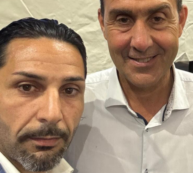 Iannotta con Vannacci Iannotta con Vannacci