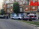 Rilievi incidente stradale in piazza Vittorio Veneto, ad Asti