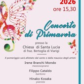 Note di primavera a Viarigi: concerto alla chiesetta di Santa Lucia Note di primavera a Viarigi: concerto alla chiesetta di Santa Lucia