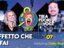 Chiara Ragnini con Marco Malusa in studio