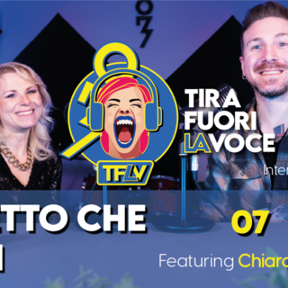 Chiara Ragnini con Marco Malusa in studio