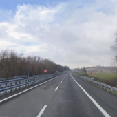 Un tratto dell'A21 Un tratto dell'A21