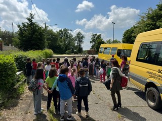 Le immagini della riapertura della scuola