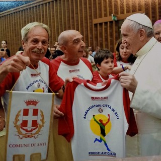Gli Ambasciatori con il Papa nel 2017