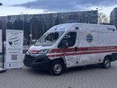 L'ambulanza crivellata dai colpi russi (Ph Lukraine)