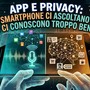 App e privacy: i nostri smartphone ci ascoltano davvero o ci conoscono troppo bene?