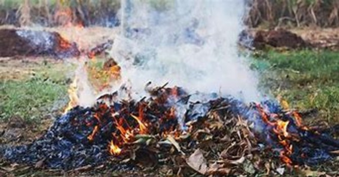 Abbruciamenti agricoli, in Piemonte al via la sperimentazione