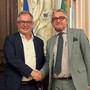 L'assessore Gallo e il presidente della Camera di Commercio di Cuneo Crosetto L'assessore Gallo e il presidente della Camera di Commercio di Cuneo Crosetto